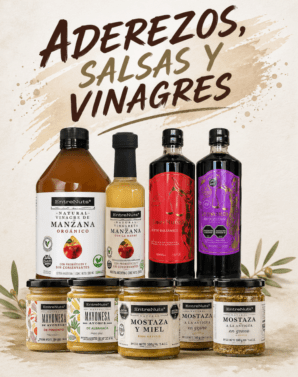 ADEREZOS,SALSAS Y VINAGRES