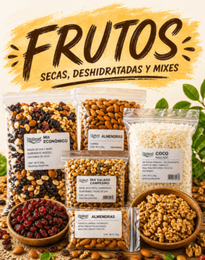 FRUTOS : SECOS, DESHIDRATADOS Y MIXES