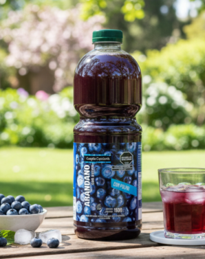 JUGO DE ARÁNDANOS CON STEVIA  JUGO PET 1,5 LTS - CUARTOCRECIENTE