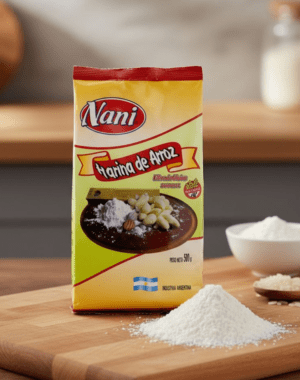 HARINA DE ARROZ 500 GRS - SIN TACC - NANI