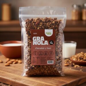 GRANOLA  CHOCOLATE & NUEZ  KG. GRANOMAX