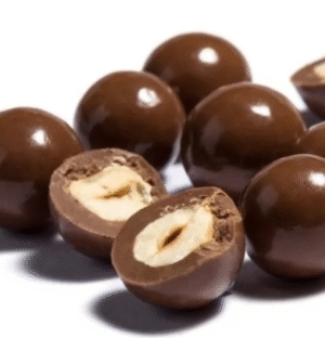 AVELLANAS CON CHOCOLATE CON LECHE