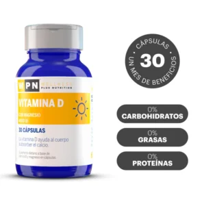 30 CAPS. VITAMINA  D CON MAGNESIO 4000 UI  - WPN