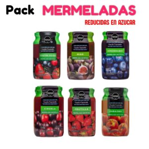 PACK DE MERMELADAS REDUCIDAS EN AZUCAR