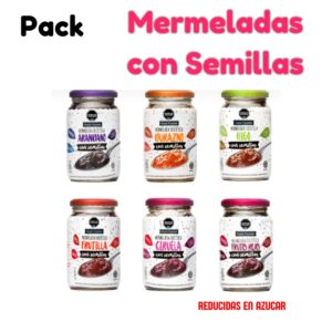 PACK MERMELADAS CON SEMILLAS