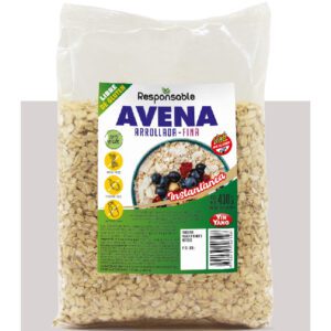 AVENA ARROLLADA INSTANTÁNEA 400 GRS YIN YANG SIN TACC