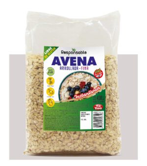 AVENA ARROLLADA INSTANTÁNEA 400 GRS YIN YANG SIN TACC
