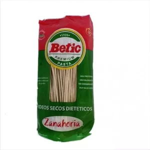 FIDEOS SECOS DIETETICOS ZANAHORIA 300 GRS