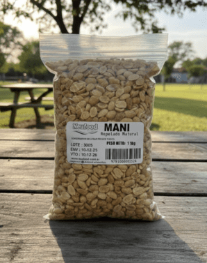 MANI REPELADO TOSTADO NATURAL 1 KG - NEUFOOD
