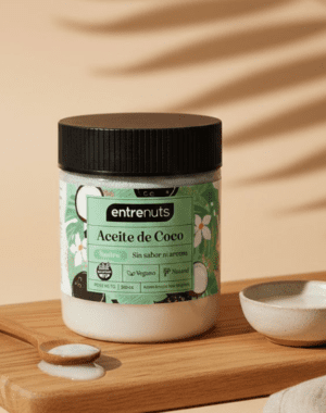 ACEITE DE COCO NEUTRO 200 CC ENTRE NUTS