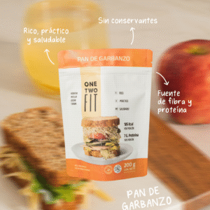 PREMEZCLA DE PAN DE GARBANZO 200GR - ONETWO FIT