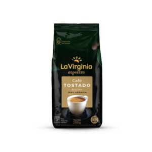 CAFÉ TOSTADO ESPRESSO MOLIDO 100% ARABICA 250 GRS