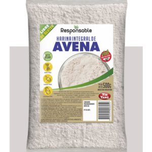 HARINA INTEGRAL DE AVENA 500 GRS SIN TACC