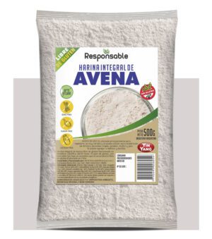 HARINA INTEGRAL DE AVENA 500 GRS SIN TACC