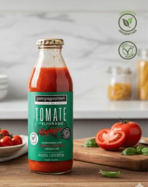 TOMATE TRITURADO ORGANICO 500 GRS PAMPA GOURMET