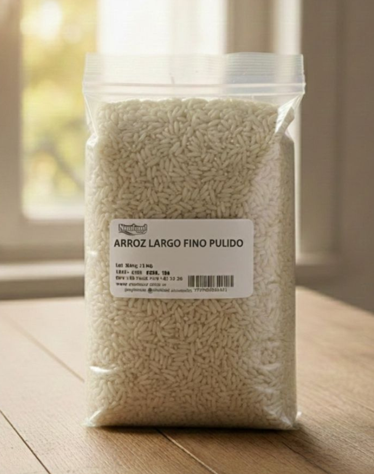 ARROZ LARGO FINO PULIDO 1 KG - NEUFOOD