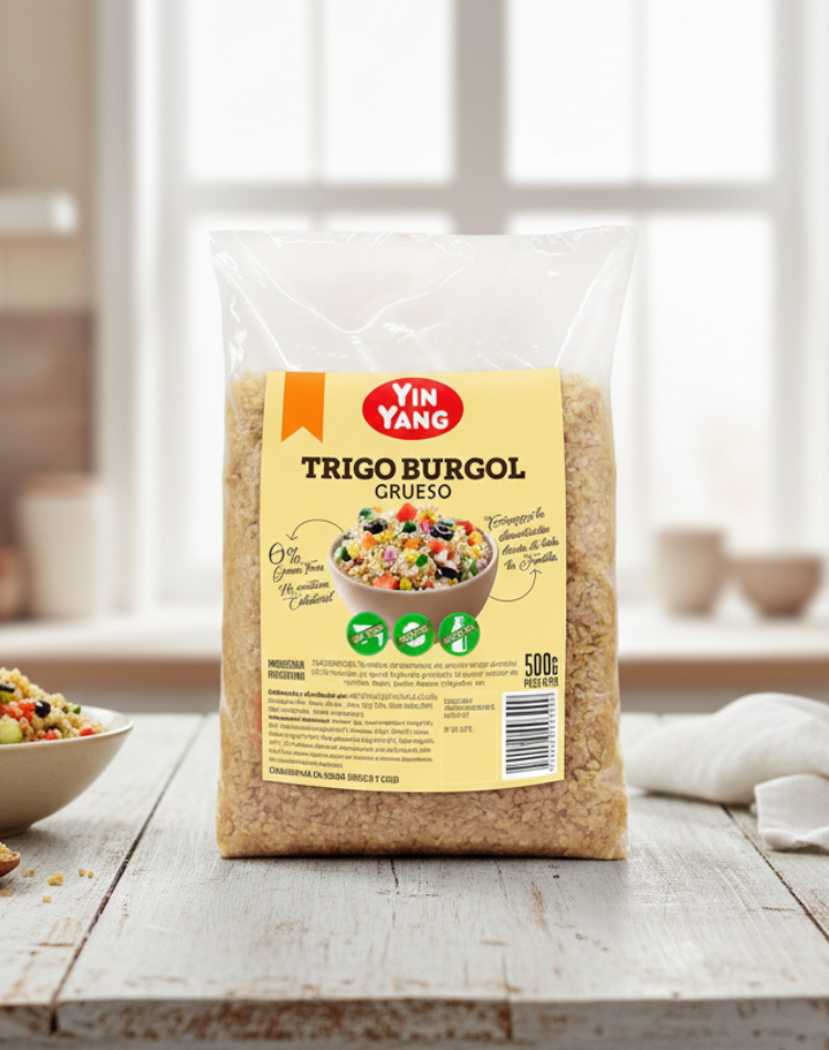 TRIGO BURGOL GRUESO 500 GRS - YIN YANG