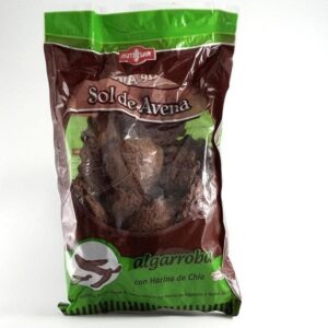 GALLETITAS SOL DE AVENA ALGARROBA  CON HARINA DE CHIA 250 GR