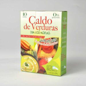 CALDO DE VERDURAS 10 SOBRES  CON SAL MARINA
