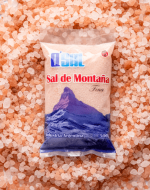 SAL ROSADA FINA DE MONTAÑA 500 GRS - SIN TACC - Q´SAL