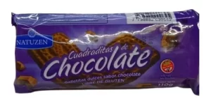 CUADRADAS DE CHOCOLATE 110 GR - SIN TACC