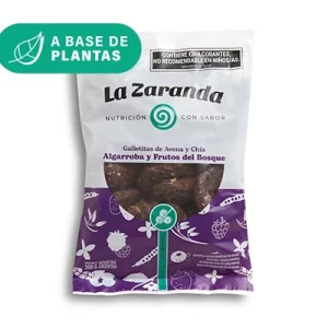 AVENA CHIA ALGARROBA Y FRUTOS DEL BOSQUE  200 GR - SIN AZUCAR