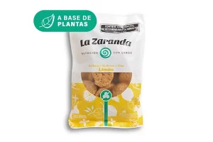 AVENA CHIA Y  LIMON 200 GR -GALLETITAS DIETETICAS SIN AZUCAR- LA ZARANDA