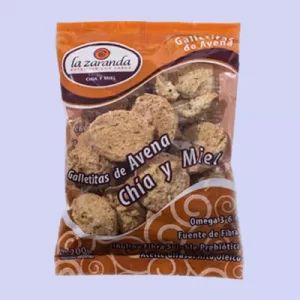 GALLETITAS DULCES AVENA Y CHIA MIEL 200 GR