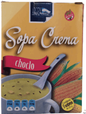 SOPA CREMA  DE CHOCLO 5 SOBRES