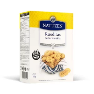 RUEDITAS DE VAINILLA 180GR - NATUZEN SIN TACC
