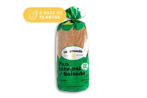 PAN INTEGRAL CON SALVADO -SIN SAL  X 500 GR