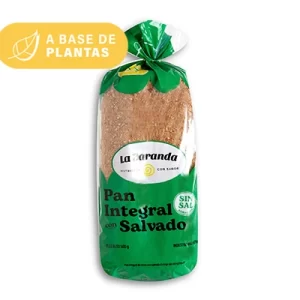 PAN INTEGRAL CON SALVADO -SIN SAL  X 500 GR
