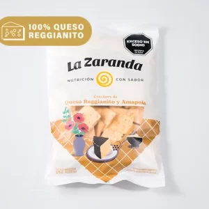 CRACKERS CLASICAS - QUESO REGGIANITO Y AMAPOLA 175 GR