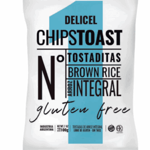 CHIPSTOAST  ARROZ INTEGRAL 110 GRS DELICEL