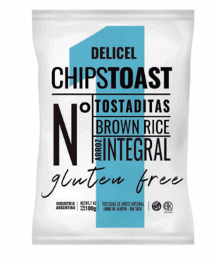 CHIPSTOAST  ARROZ INTEGRAL 110 GRS DELICEL