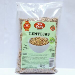 LENTEJA X 500gr - YINYANG - SIN TACC