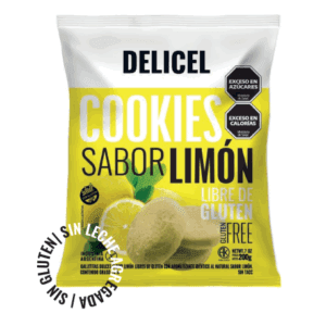COOKIES LIMON  200 GRS DELICEL
