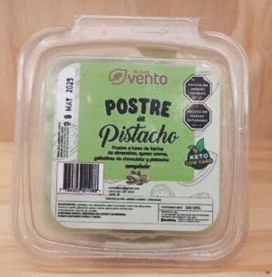 POSTRE DE PISTACHO X 300GR CON H. DE ALMENDRAS -VENTO FIT