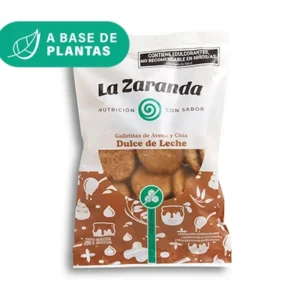 AVENA CHIA Y DULCE DE LECHE   200 GR - SIN AZUCAR- LA ZARANDA