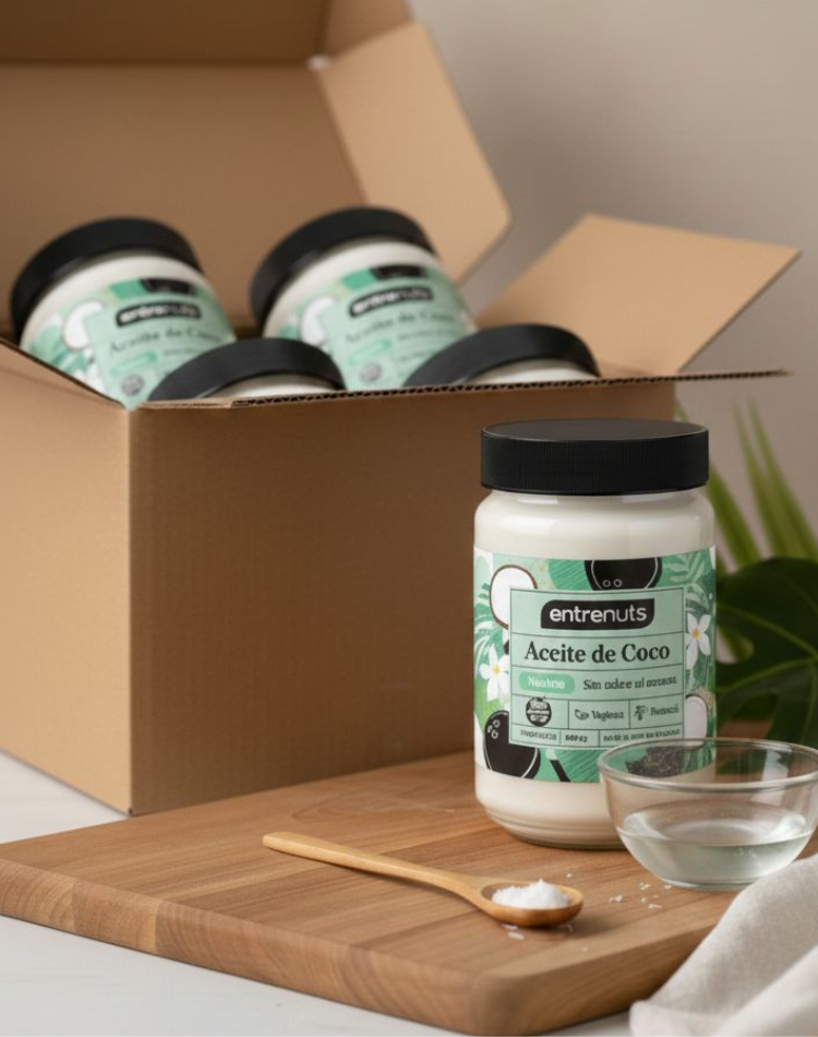 PACK X 12 ACEITE DE COCO NEUTRO 360 CC - ENTRENUTS
