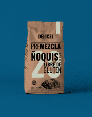 PREMEZCLA PARA ÑOQUIS 500 GRS - SIN TACC - DELICEL