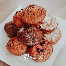 MUFFIN MARMOLADO Y DDL SIN AZUCAR CON H. DE ALMENDRA