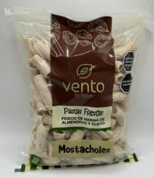 FIDEOS MOSTACHOLES HARINA  DE ALMENDRA 500 GR