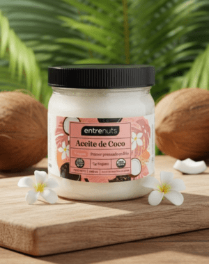 ACEITE DE COCO VIRGEN 1000 CC SIN TACC ENTRENUTS
