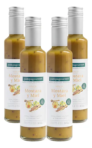 MOSTAZA Y MIEL  300 GRS - PAMPAGOURMET