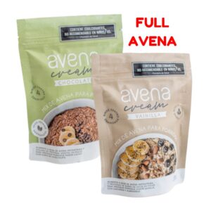 FULL AVENA : 1 AVENA CREAM VAINILLA Y 1 AVENA CREAM CHOCOLATE  - ONE TWO FIT