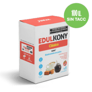 EDULCORANTE CLASICO EN POLVO CAJA X 100 SOBRES DE 0,8 grs EDULKONY