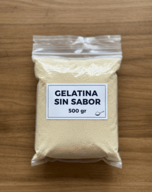 GELATINA SIN SABOR BOVINA 500 GRS