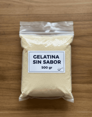 GELATINA SIN SABOR BOVINA 500 GRS