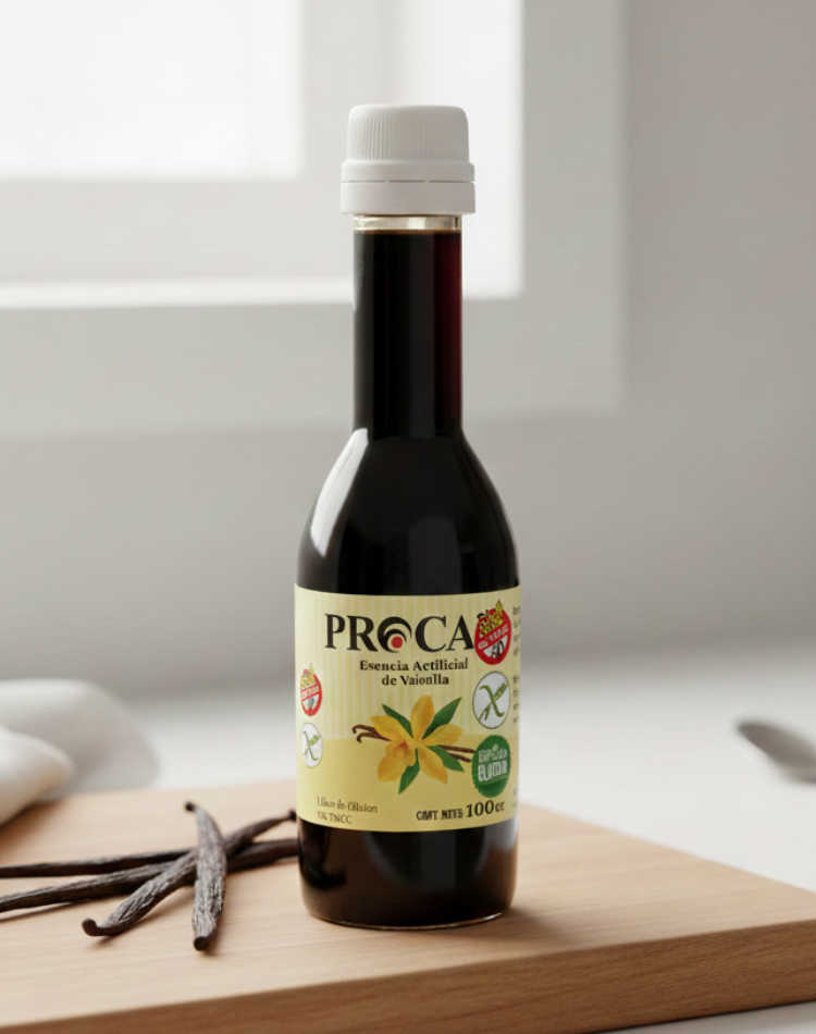 ESENCIA ARTIFICAL DE VAINILLA PVC 100ML - SIN TACC - PROCAL